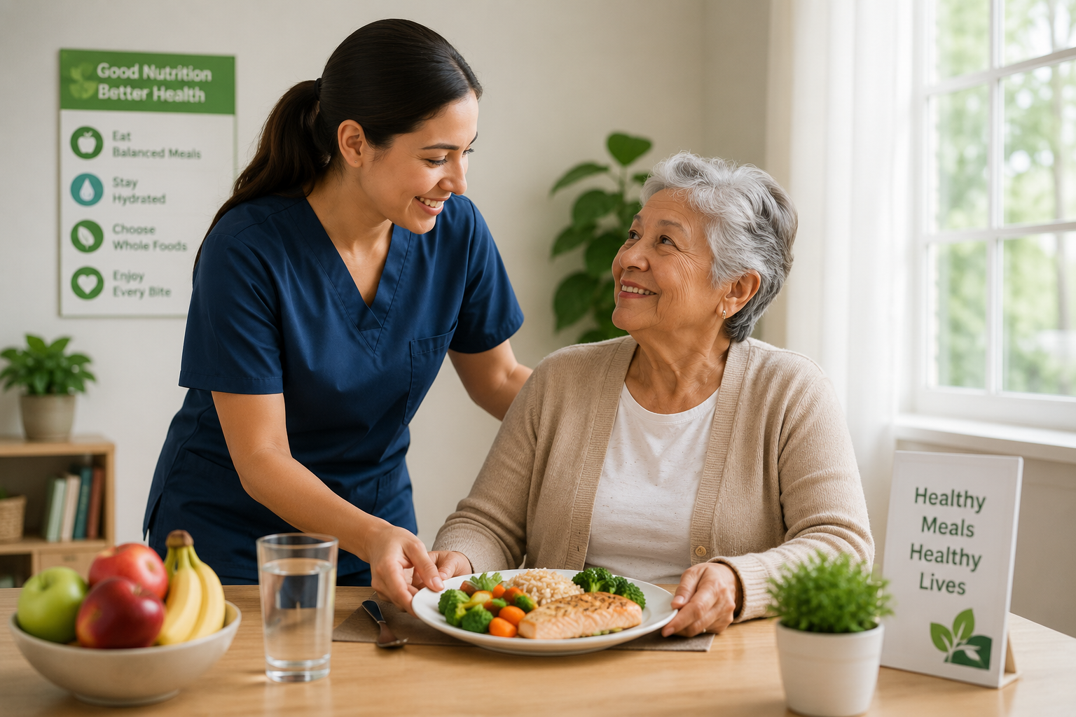Nutrition program at Grace CBAS Inc.